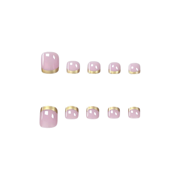 Elegant Gold-Accent Pedicure Stornfield