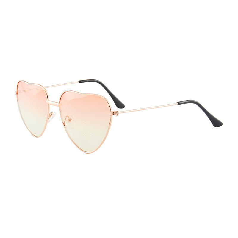 Ladies Heart-Shaped Sunglasses with UV Protection and Elegant Frame Stornfield