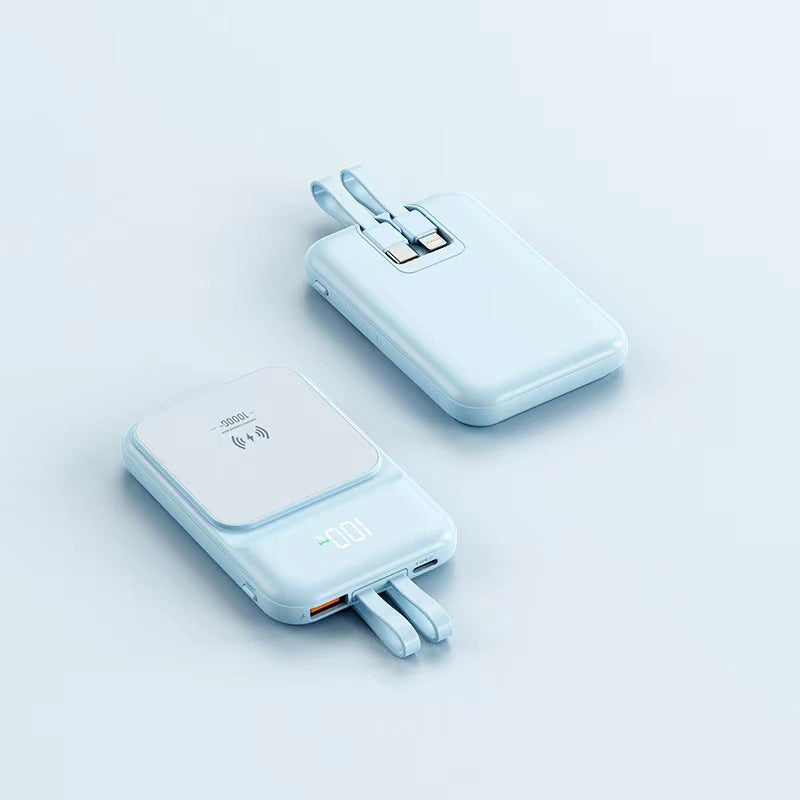 Multifunctional Wireless Power Bank with Integrated Stand Stornfield
