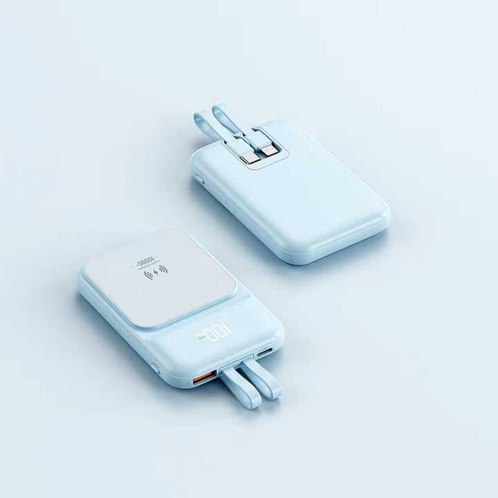 Multifunctional Wireless Power Bank with Integrated Stand Stornfield