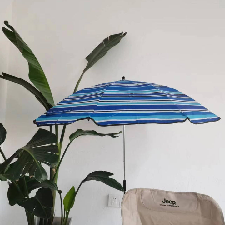 Women's Adjustable Beach Sunshade Umbrella with Ground Anchor Stornfield