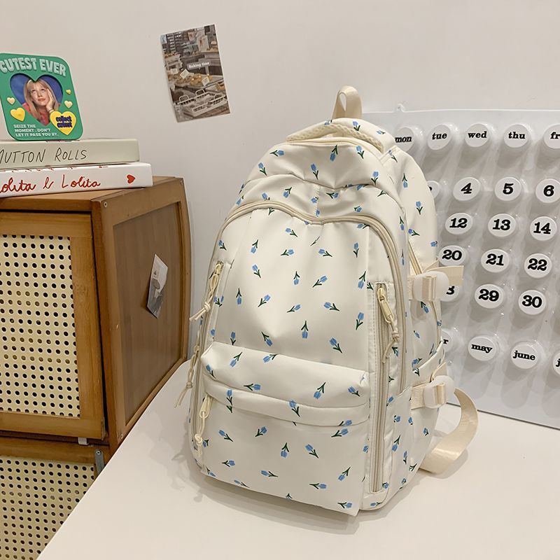 Flower-embellished Backpack Stornfield
