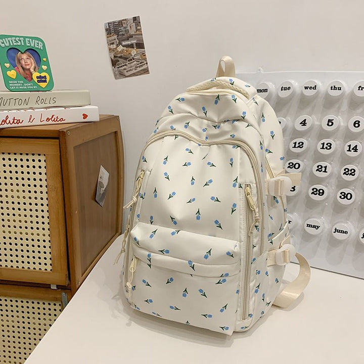 Flower-embellished Backpack Stornfield