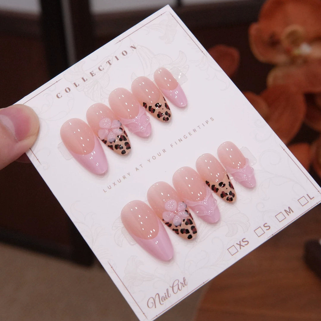 Boutique Floral Press-On Nail Set