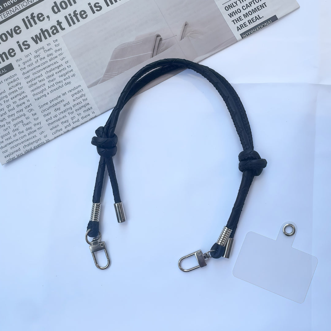 Premium Leather Lanyard Strap Stornfield