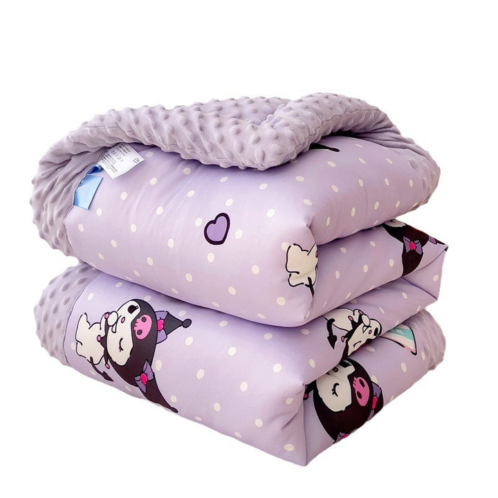 Girls cuddly blanket with versatile animal motif Stornfield