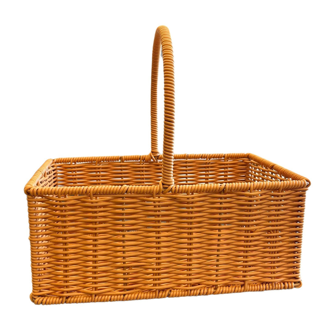 Women Handwoven Basket with Elegant Handle Stornfield