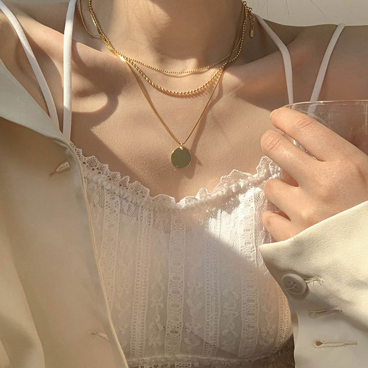 Layered Dainty Pendant Necklace Stornfield