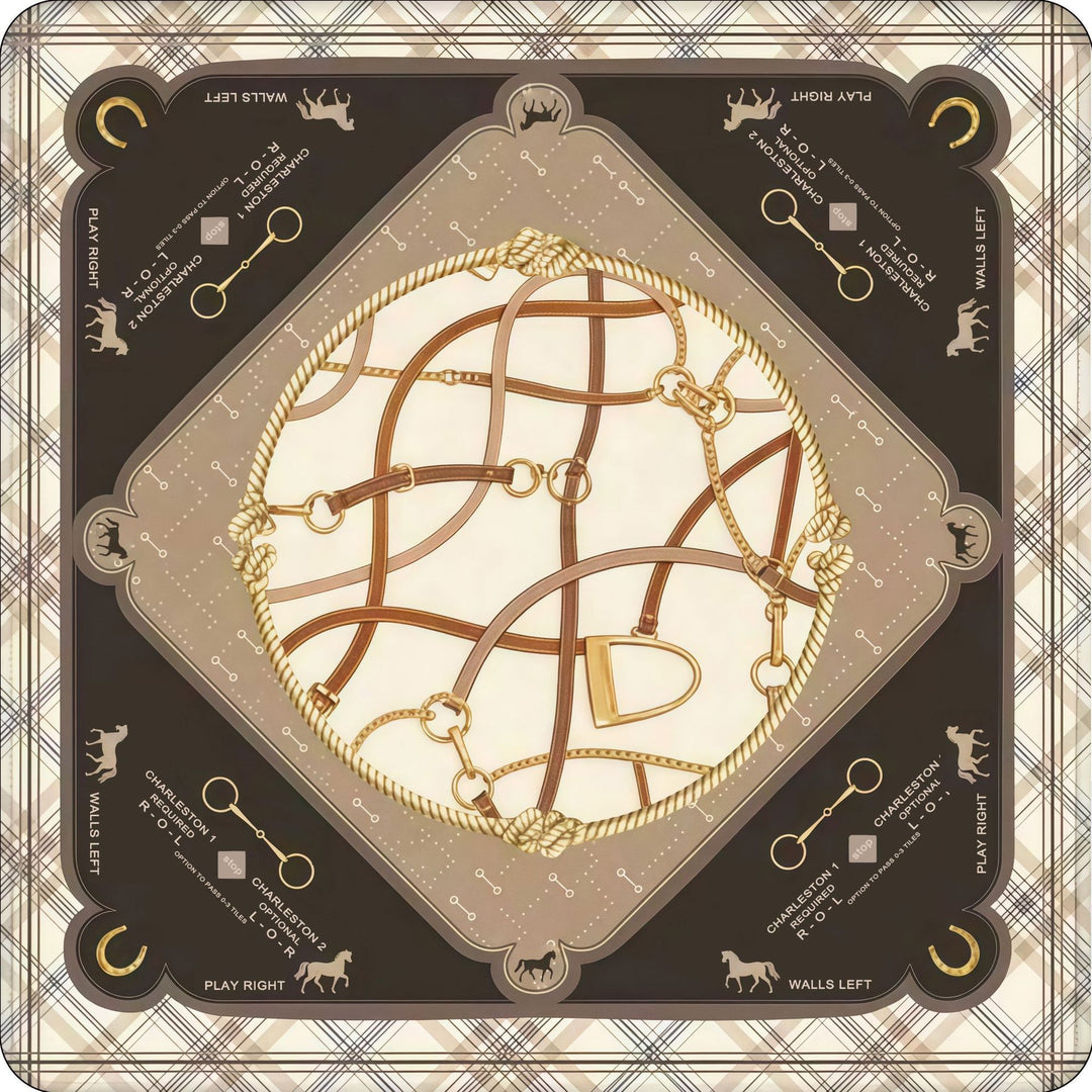 Decorative Geometric Print Area Mat