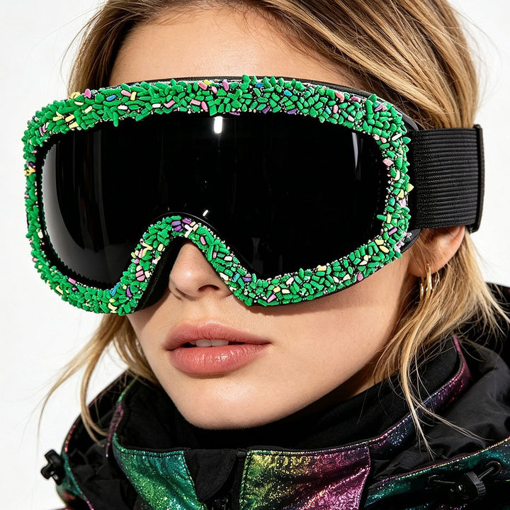 Women's ski goggles in creative design with colorful accents Stornfield