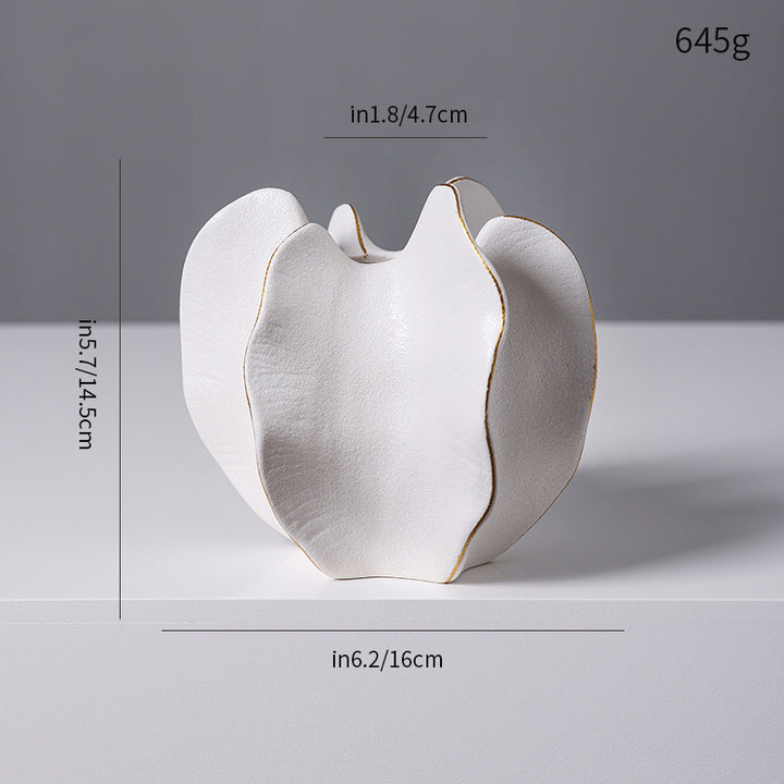 Textured Modern Decorative Ceramic Vase Stornfeild