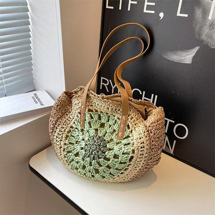 Handcrafted Natural Fiber Bag Stornfield