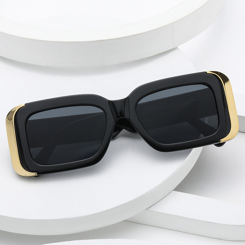 Women Oversized Sunglasses in Modern Animal Print Design Stornfield