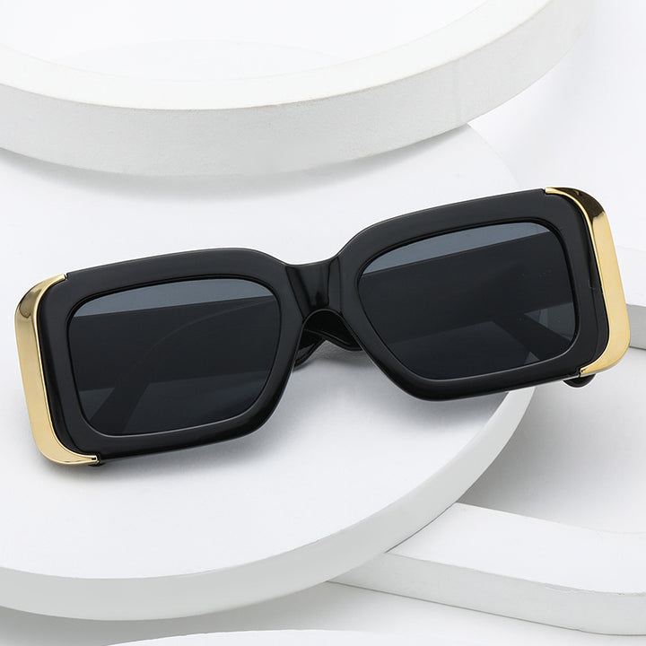 Women Oversized Sunglasses in Modern Animal Print Design Stornfield