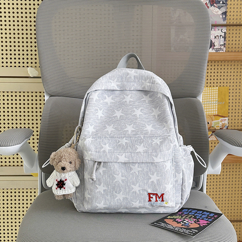 Fun Star-Patterned Casual Backpack Stornfield