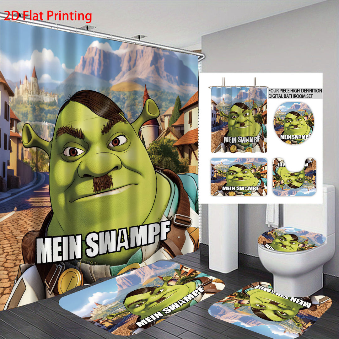 Cartoon Character Bathroom Decor Set Stornfield