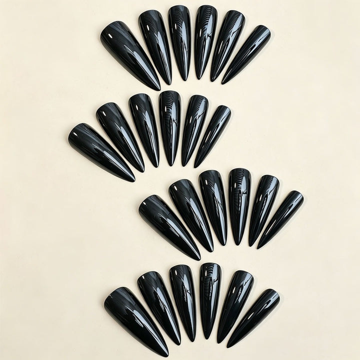 Artificial nails in stylish stiletto design Stornfield