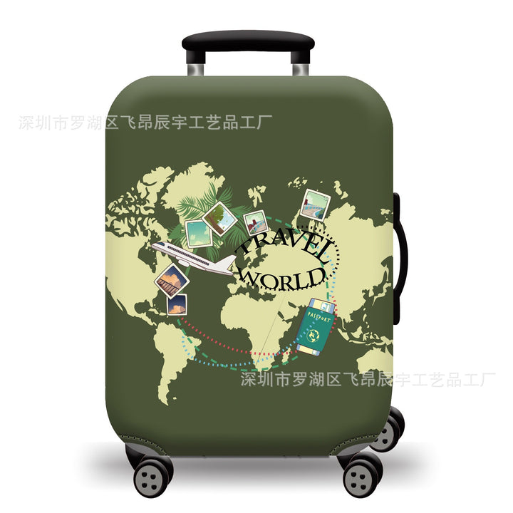 Hard Shell Luggage with Earth Design Stornfield