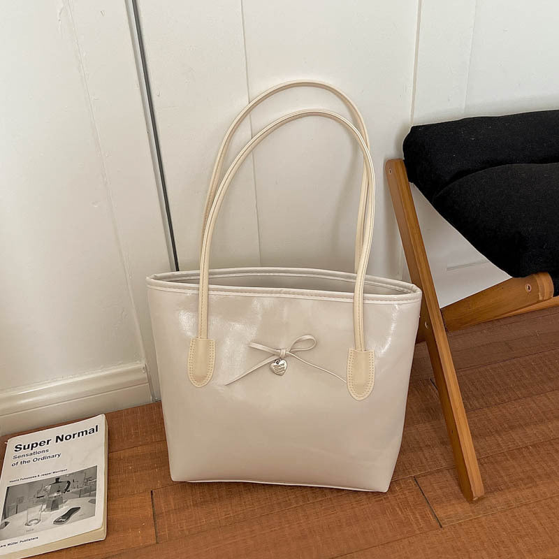 Elegant Decorative Bow Tote Bag