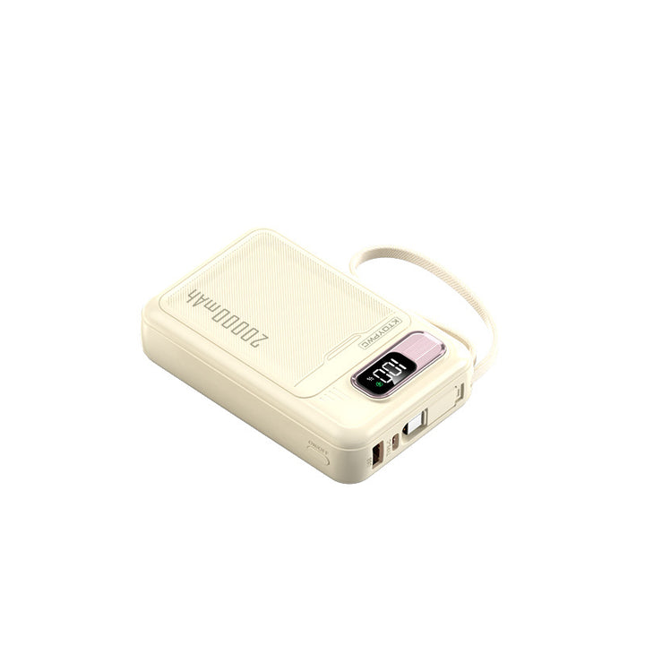 Portable power bank with innovative LCD display and fast charging function Stornfield