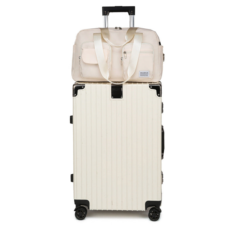 Multifunctional Travel Bag With Multiple Compartments And Adjustable Shoulder Strap Stornfield