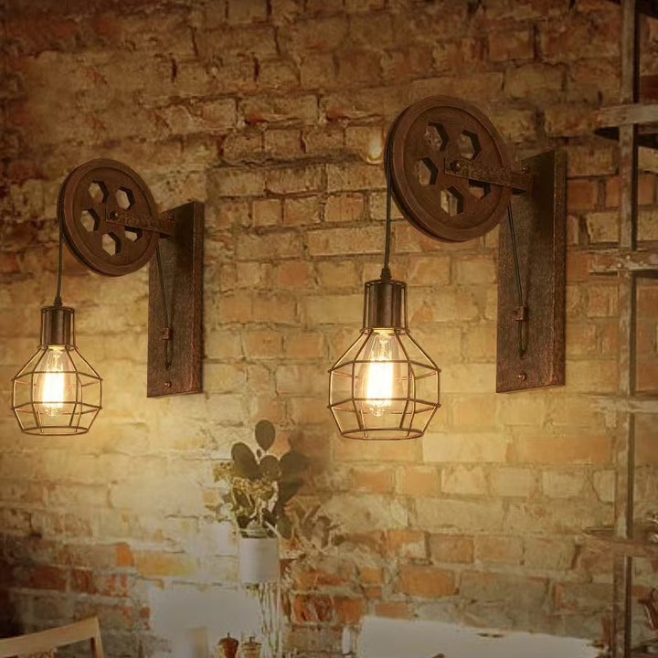 Industrial Vintage Wall Light Fixture