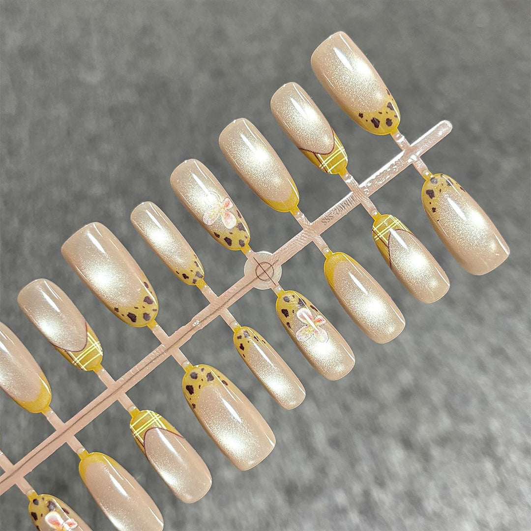 Decorative Press-On Nail Set Stornfield