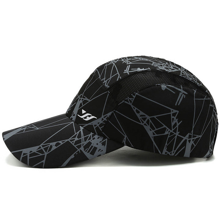 Women’s sporty running cap with stunning geometric pattern Stornfield