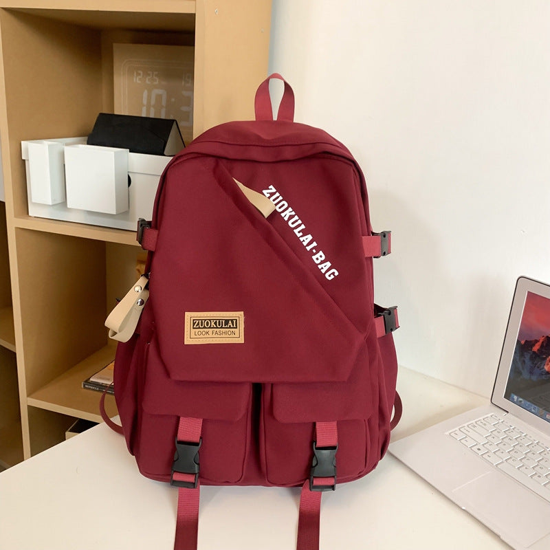 Structured Multi-Compartment School Backpack Stornfield