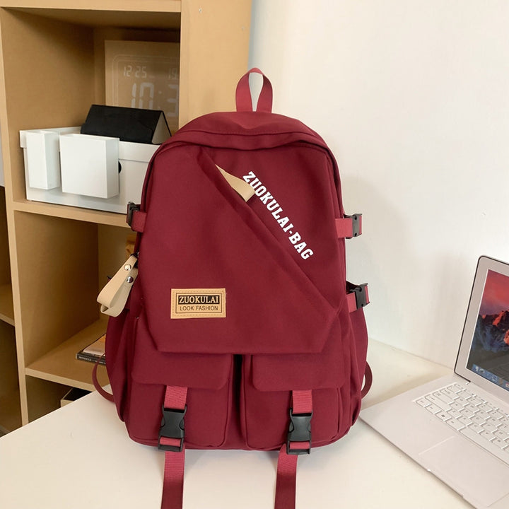 Structured Multi-Compartment School Backpack Stornfield