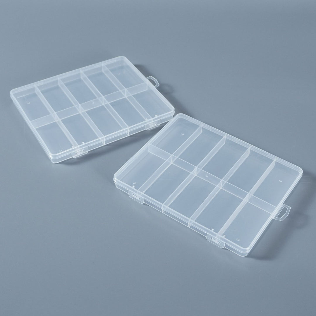 Multi-Divisional Clear Craft Storage Case Stornfield