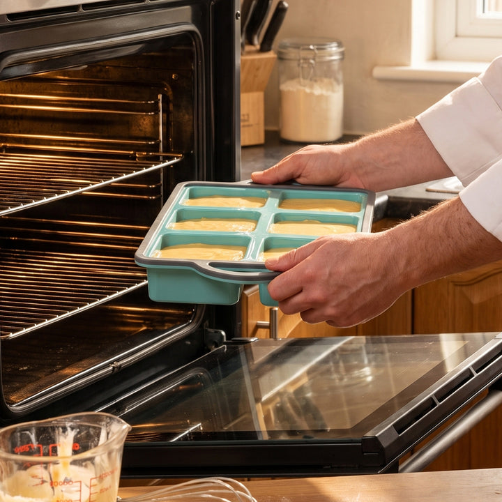 Multifunctional Silicone Baking Pan with Carry Handles Stornfield