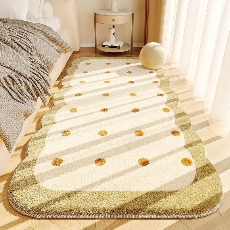 Whimsical Scalloped Decorative Area Rug