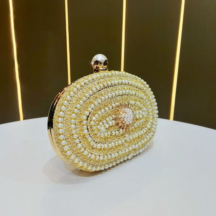 Elegant Beaded Evening Handbag
