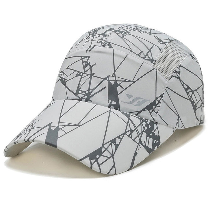 Women’s sporty running cap with stunning geometric pattern Stornfield