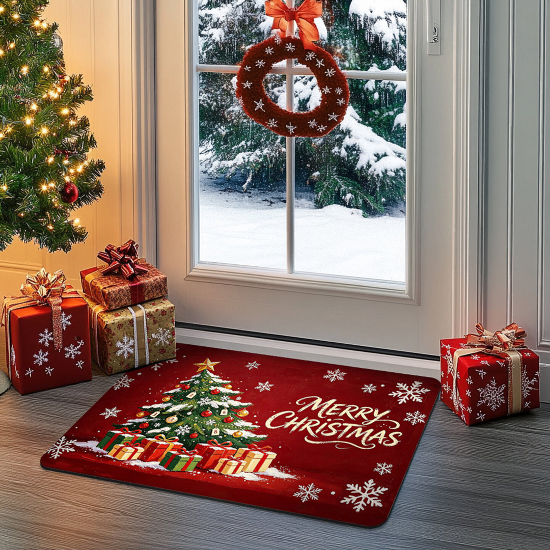 Christmas-Themed Indoor Doormat