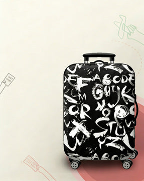 Unisex non-elastic Luggage protective cover with eye-catching design and water-repellent coating Stornfield