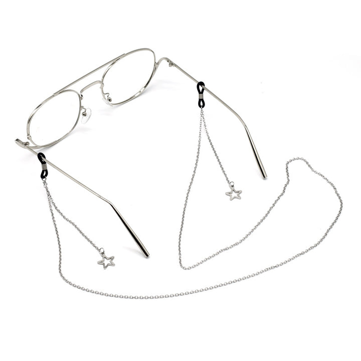 Elegant Star-Accented Eyewear Chain Stornfield