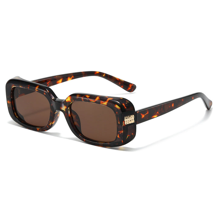 Bold Rectangle Frame Sunglasses Stornfield
