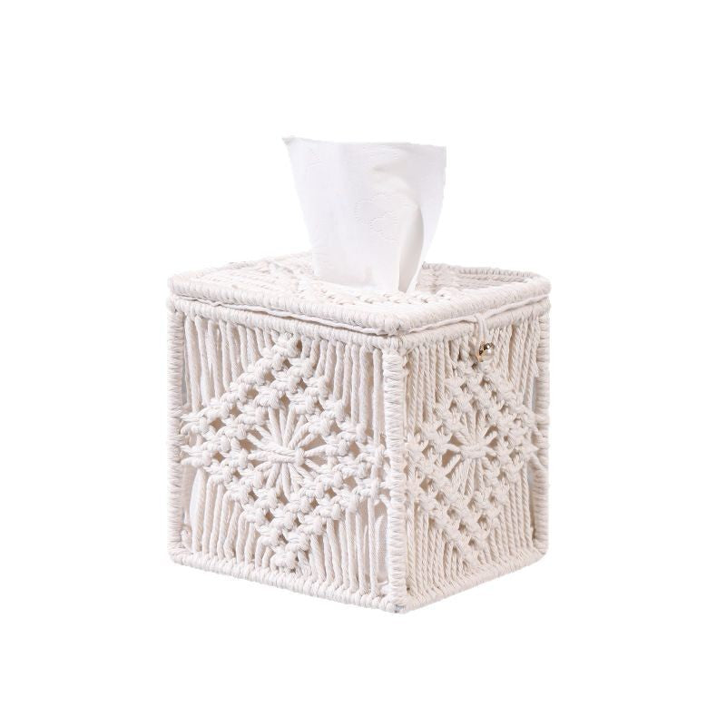 Handcrafted cotton cloth basket Stornfield
