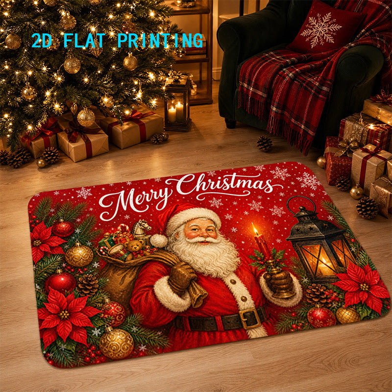 Holiday-Themed Entryway Mat Stornfield