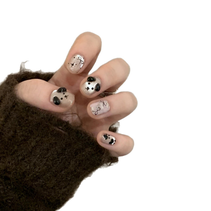 Creative Art Nails In Panda Design Stornfield