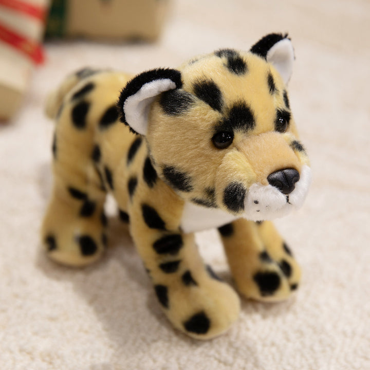 Realistic Plush Lion Companion with Full Fluffy Mane and Poseable Legs Stornfield