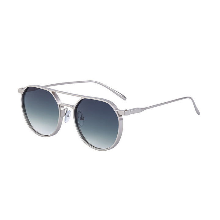 Ladies fashionable sunglasses in stylish round design Stornfield