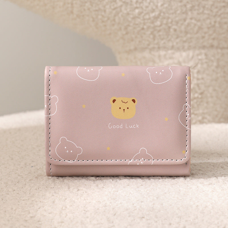 Cute Bear-Themed Cardholder