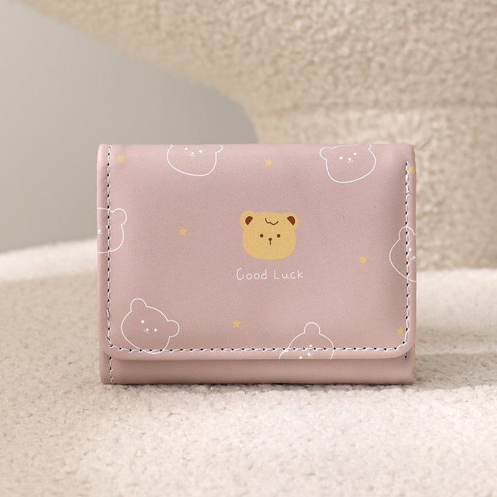 Cute Bear-Themed Cardholder
