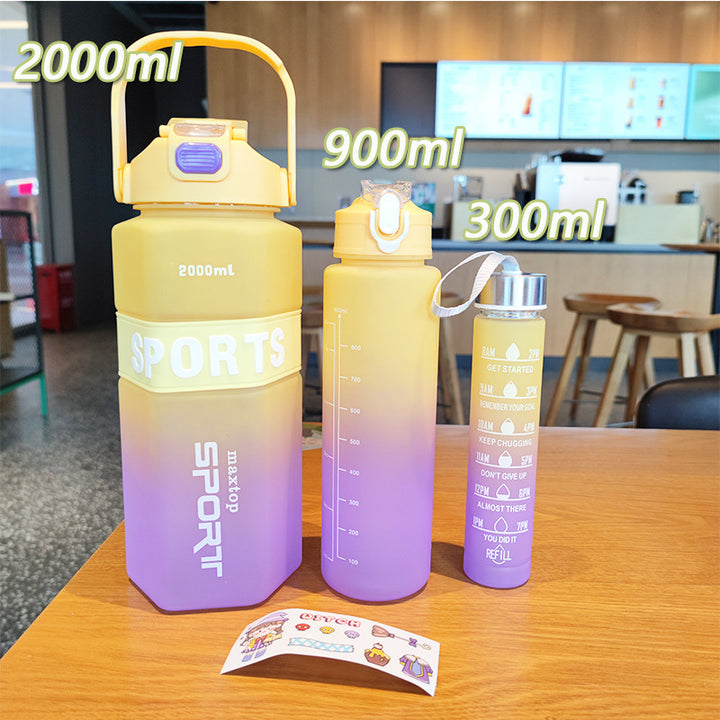 Women's Sports Water Bottle with Motivational Scales Stornfield