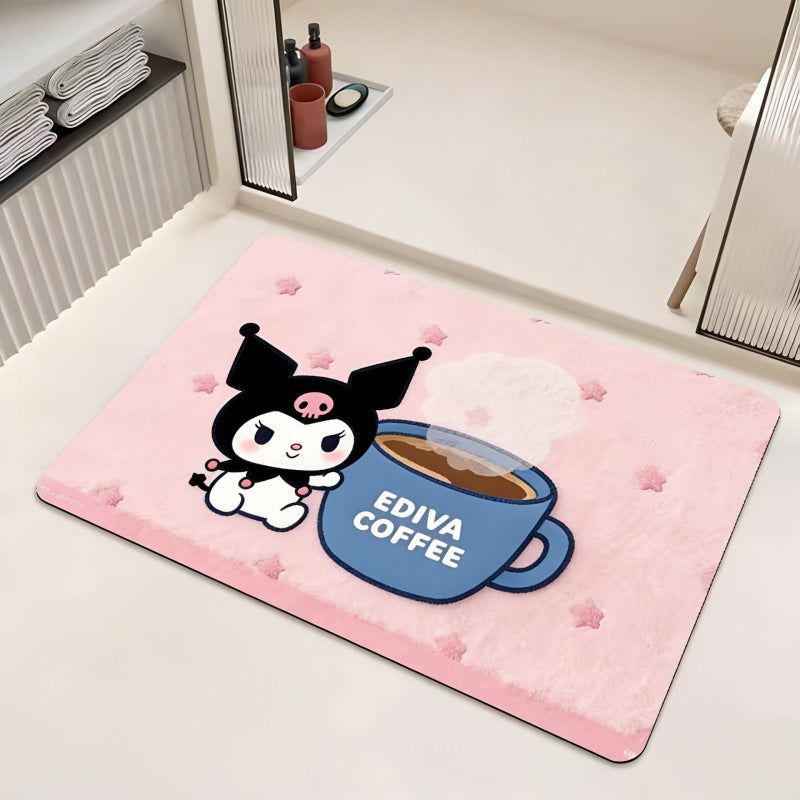 Cartoon Theme Bath Mat