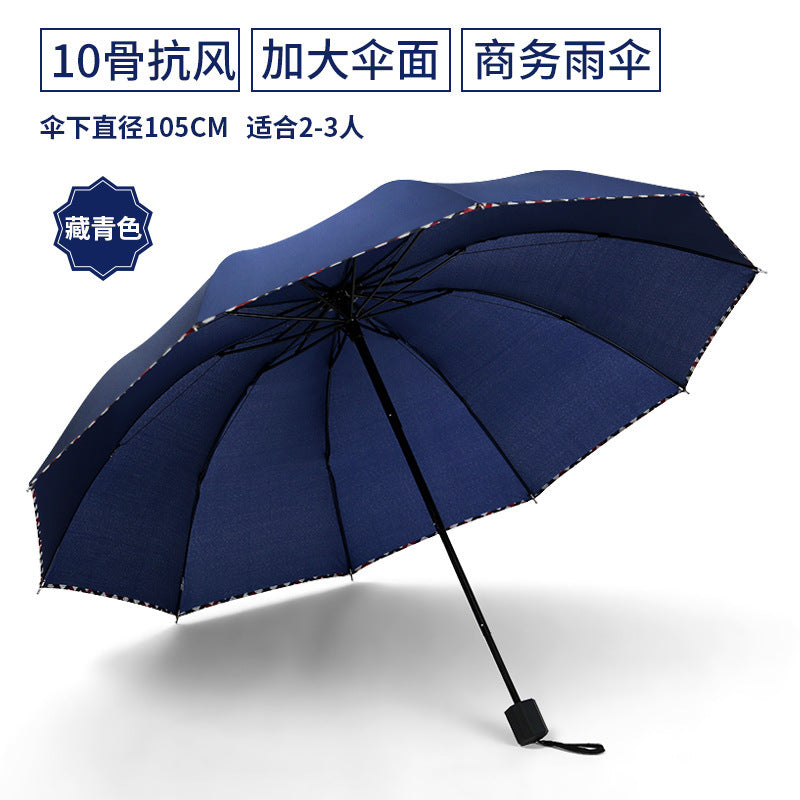 Women's Large Area Umbrella with Windproof Frame Stornfield