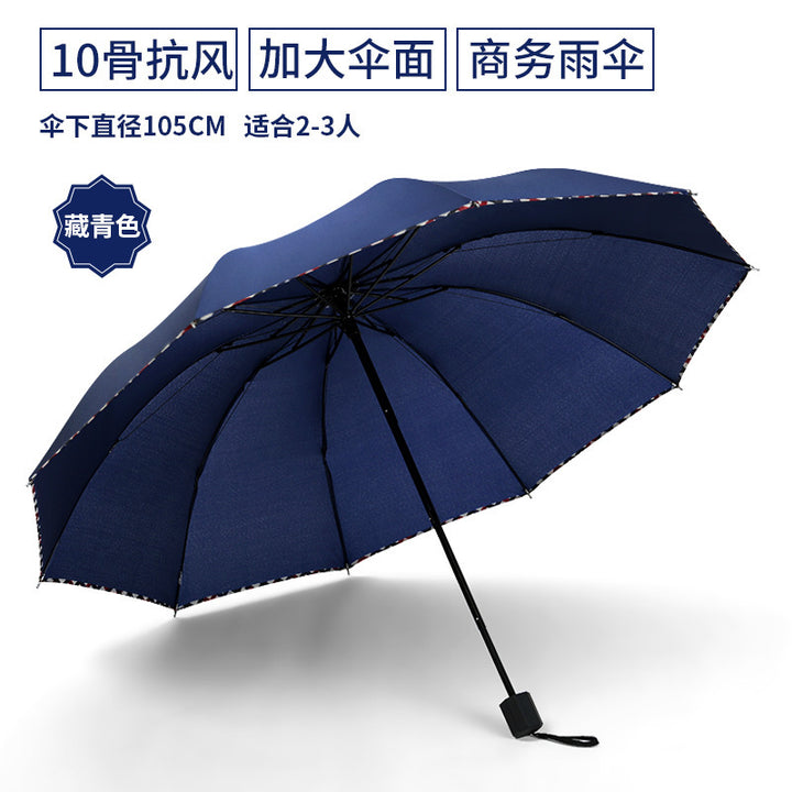 Women's Large Area Umbrella with Windproof Frame Stornfield